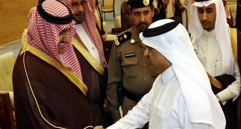 أمير الرياض يستقبل رؤساء الاتحادات الخليجية